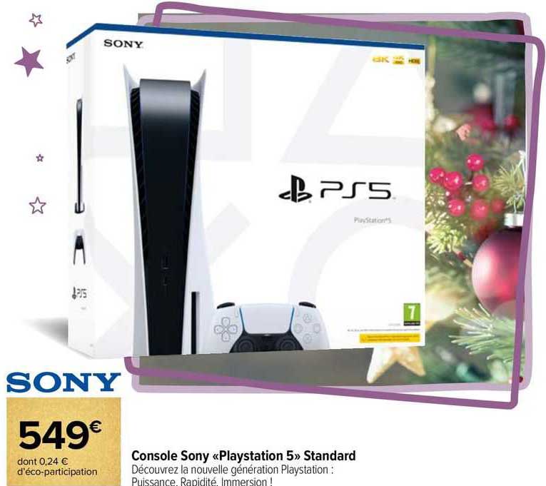 Console Sony "playstation 5" Standard