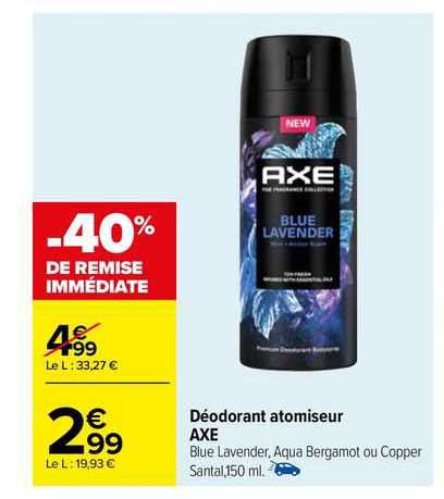 Déodorant Atomiseur Axe