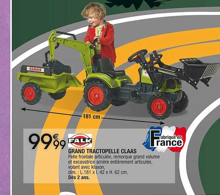 falk grand tractopelle claas