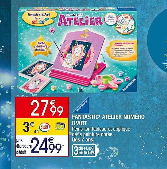 fantastic' atelier numéro d'art ravensburger