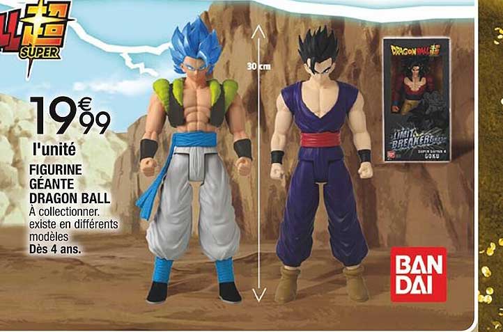 figurine géante dragon ball bandai