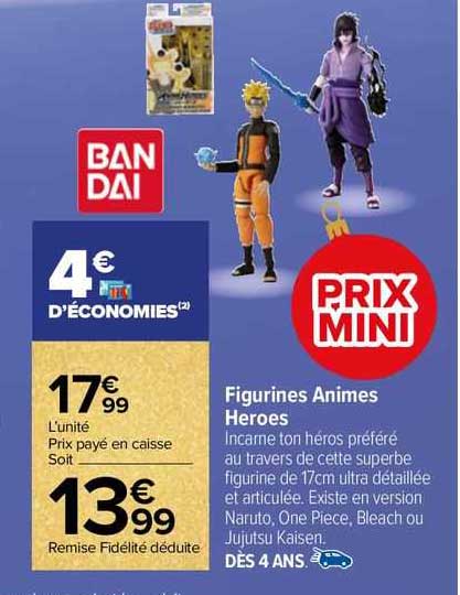 figurines animes heroes