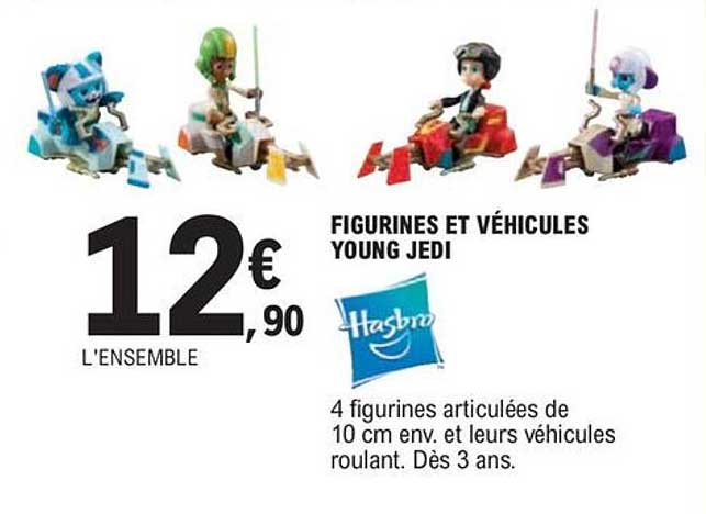 figurines et véhicules young jedi