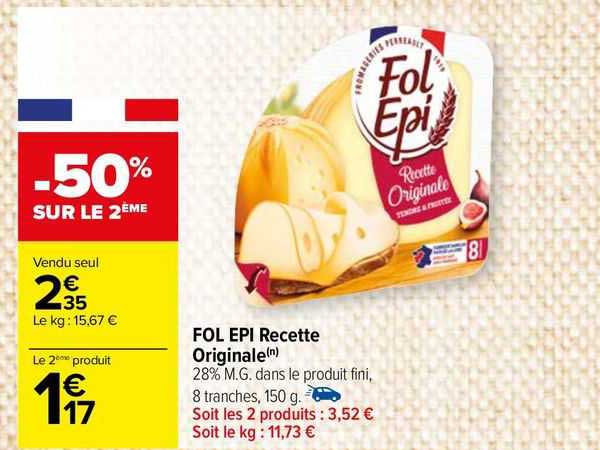 fol epi recette originale