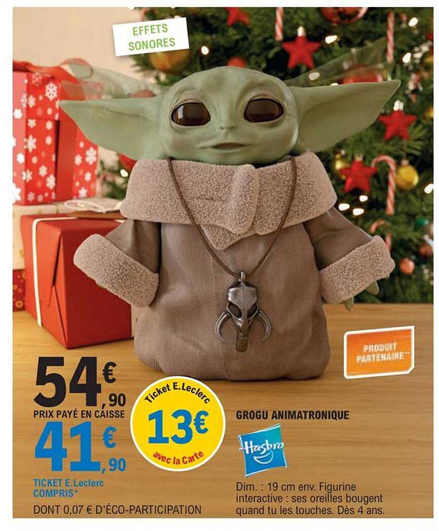 grogu animatronique
