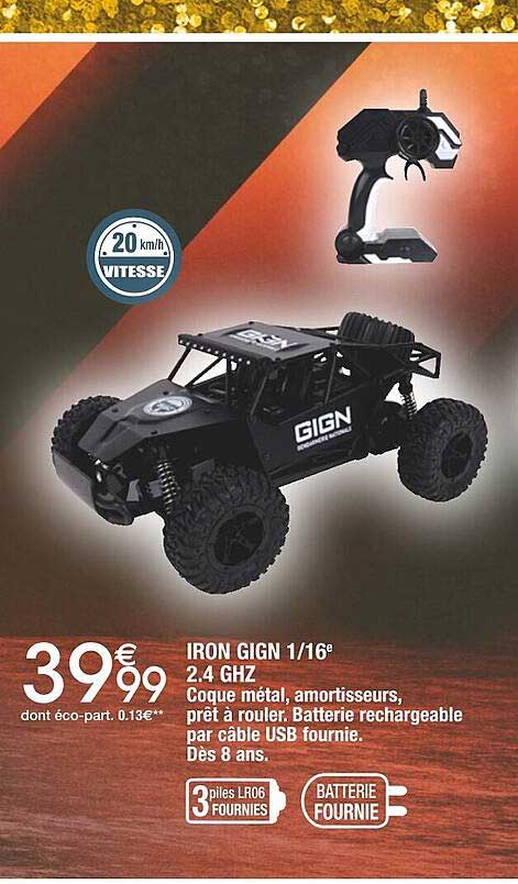 iron gign 1/16e 2.4 ghz