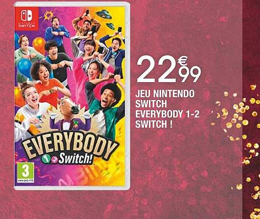 jeu nintendo switch everybody 1-2 switch !
