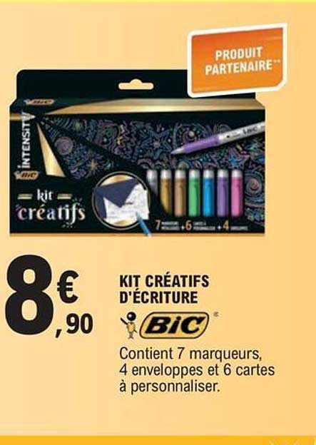 Kit Créatifs D'écriture Bic
