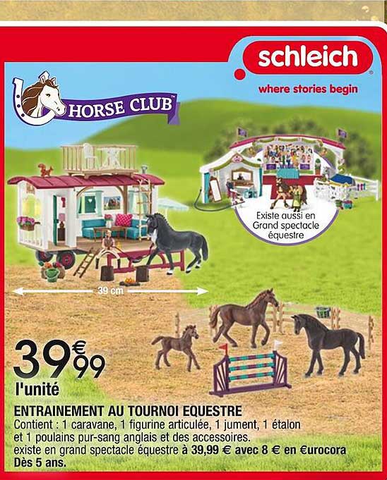 l'unité entrainement au tournoi equestre