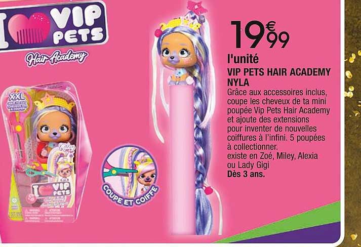 L'unité Vip Pets Hair Academy Nyla