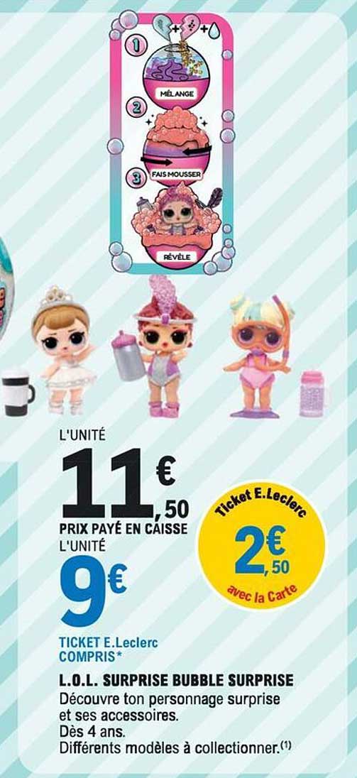 l.o.l. surprise bubble surprise