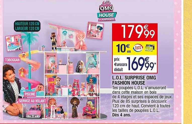 l.o.l. surprise omg fashion house