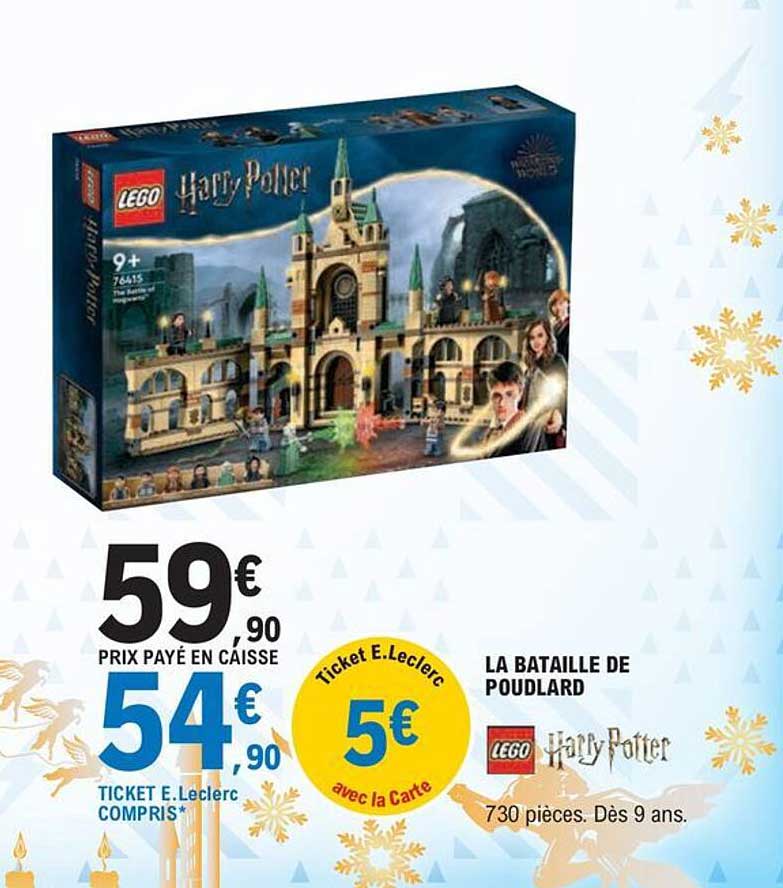 la bataille de poudlard lego harry potter