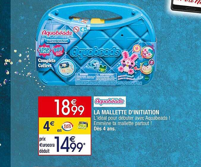 la malette d'initiation aquabeads