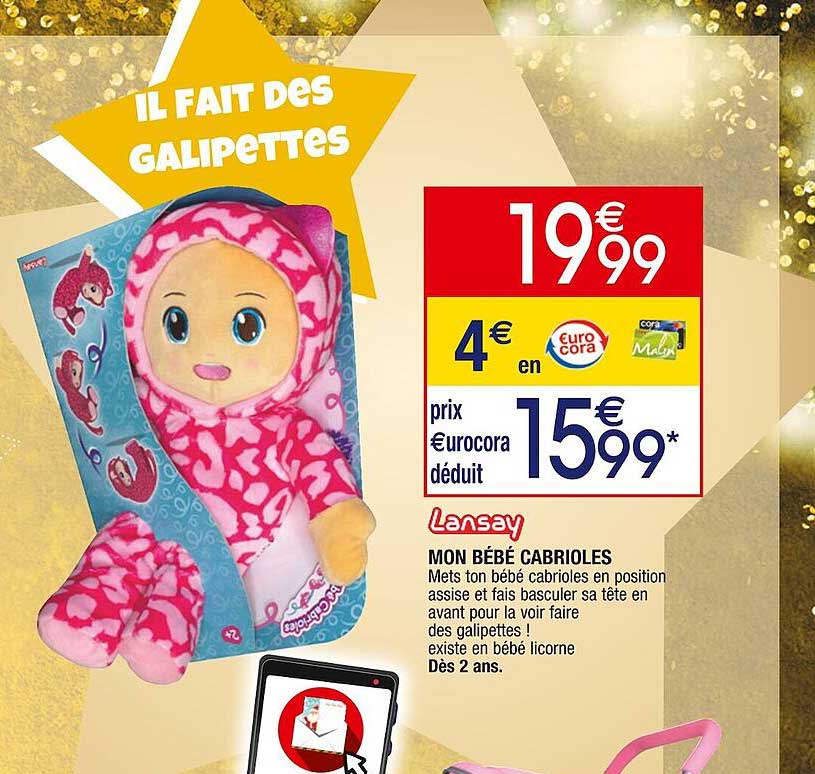 lansay mon bébé cabrioles