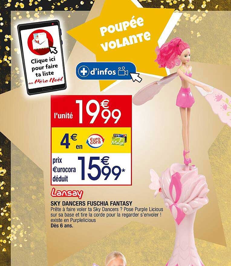 lansay sky dancers fuschia fantasy