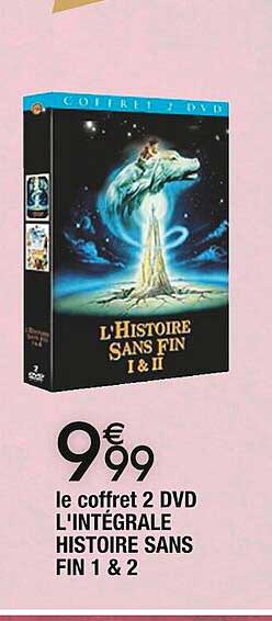 le coffret 2 dvd l'intégrale histoire sans fin 1 x 2