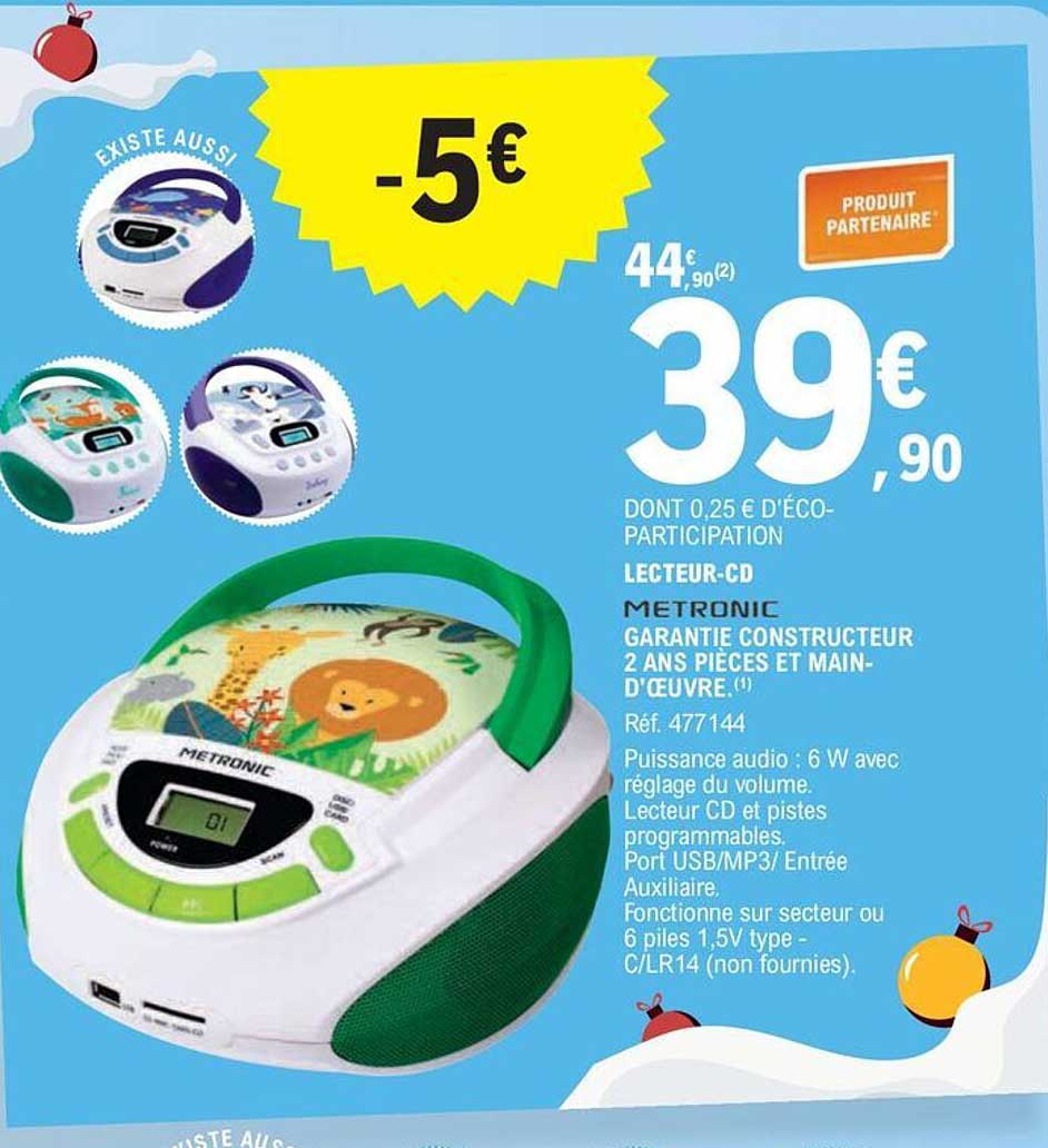 lecteur-cd metronic