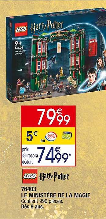 lego harry potter 76403 le ministère de la magie