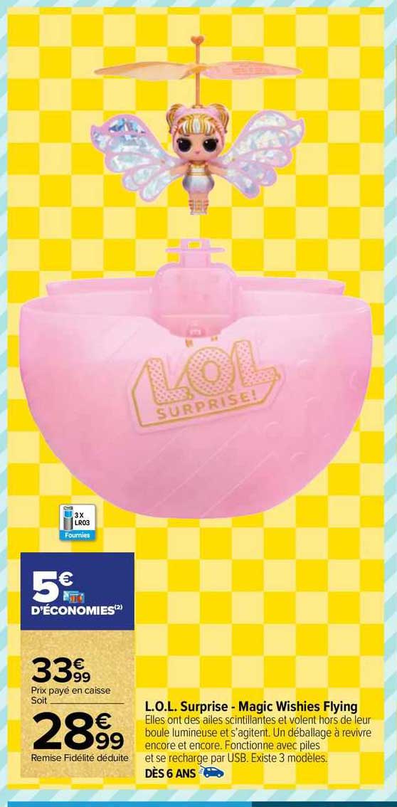 lol surprise - magic wishies flying