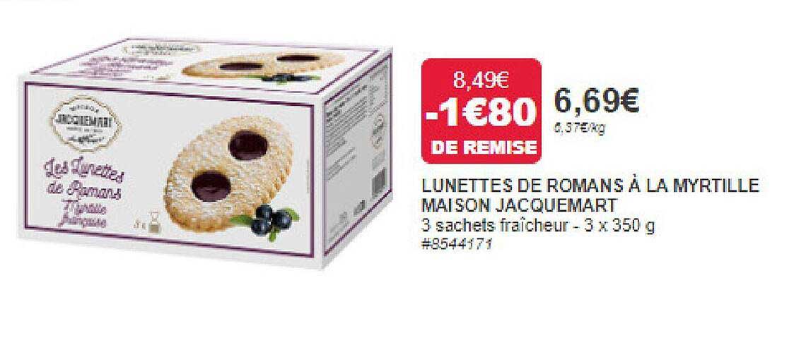Lunettes De Romans à La Myrtille Maison Jacquemart