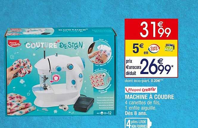 machine à coudre maped creativ