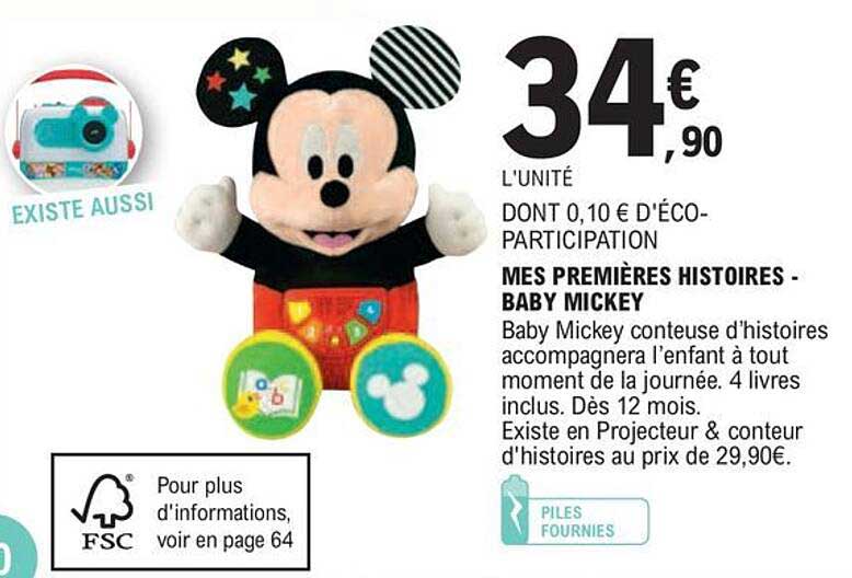 Mes Premières Histoires Baby Mickey