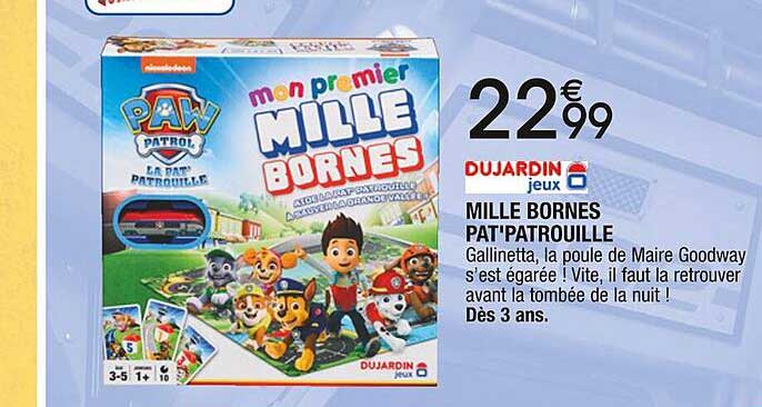 mille bornes pat'patrouille