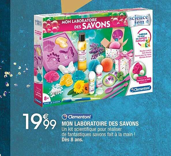 mon laboratoire des savons clementoni
