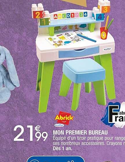 mon premier bureau abrick