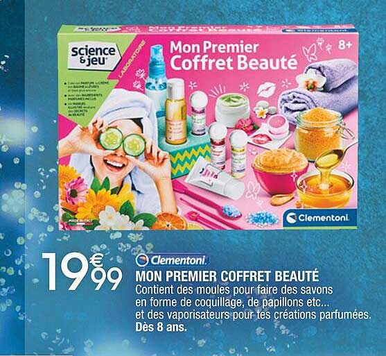 mon premier coffret beauté clementoni