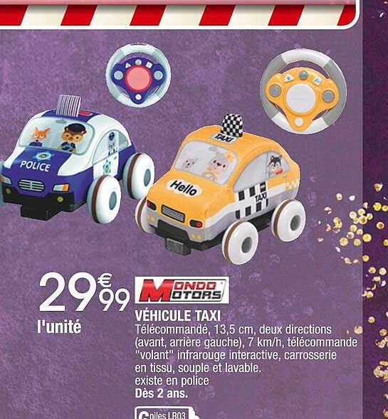 mondo motors véhicule taxi