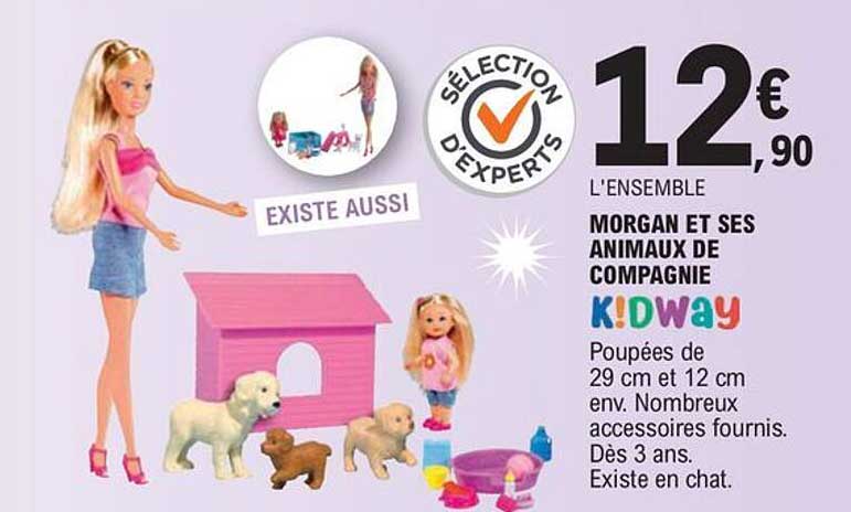 morgan et ses animaux de compagnie kidway