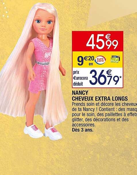 nancy cheveux extra longs
