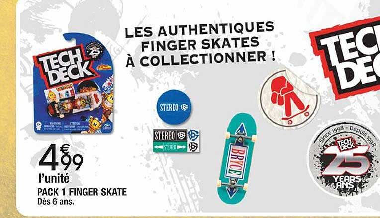 pack 1 finger skate