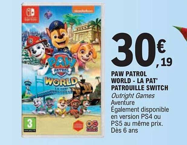 Paw Patrol World - La Pat' Patrouille Switch