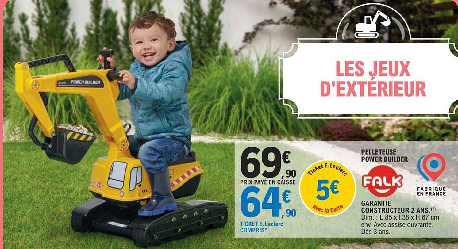 pelleteuse power builder falk