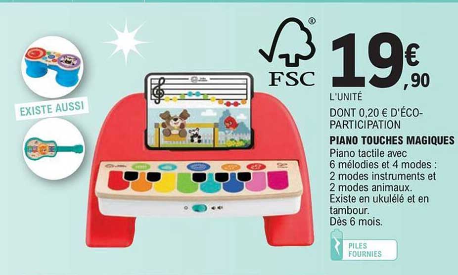 piano touches magiques