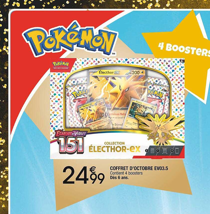 pokémon coffret d'octobre evo 3.5