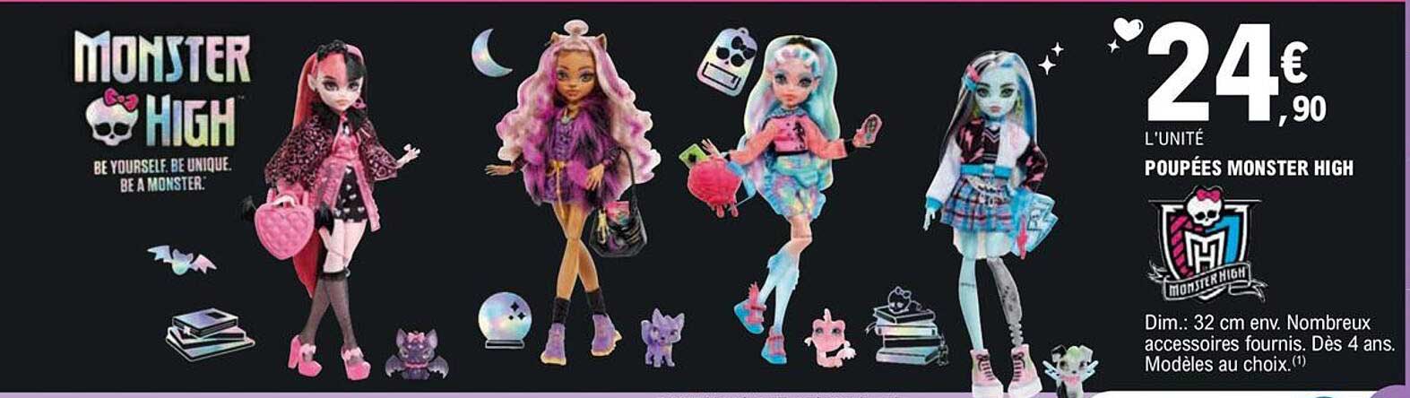 poupées monster high