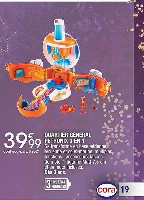 quartier général petronix 3en1