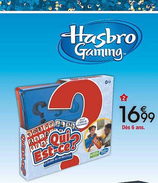 qui est-ce? hasbro gaming