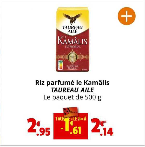 riz parfumé le kamälis taureau ailé