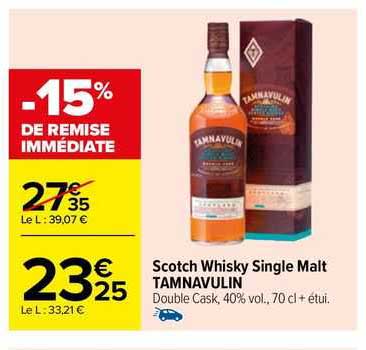 scotch whisky single malt tamnavulin