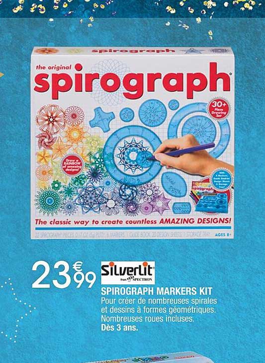 silverlit spirograph markers kit