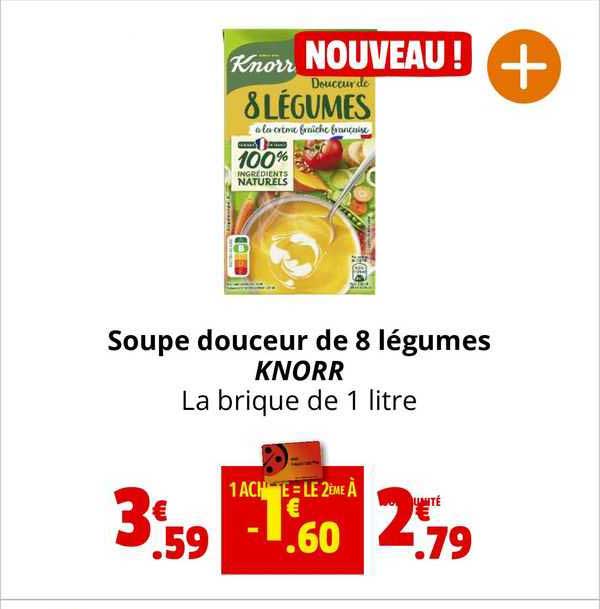 Soupe Douceur De 8 Légumes Knorr