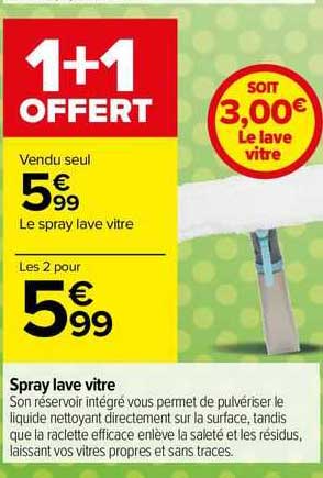 spray lave vitre