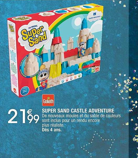 super sand castle adventure goliath