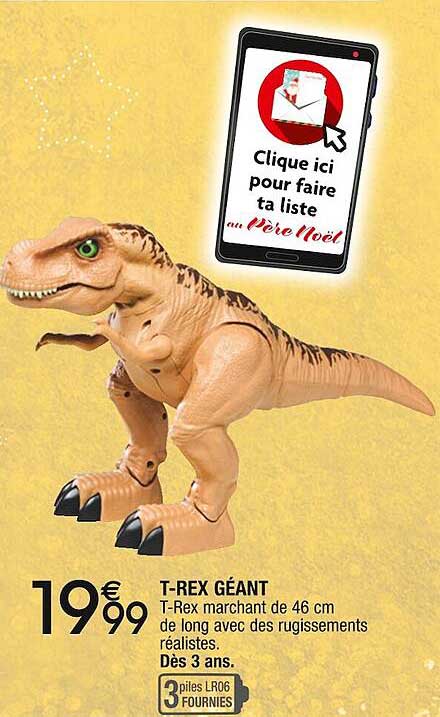 t-rex géant