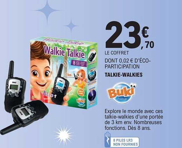talkie-walkies buki